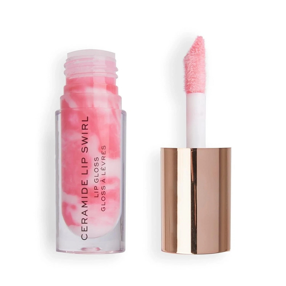 Makeup Revolution Lip Swirl Ceramide Lip Gloss‎ - Gloss Clear 4.5ml